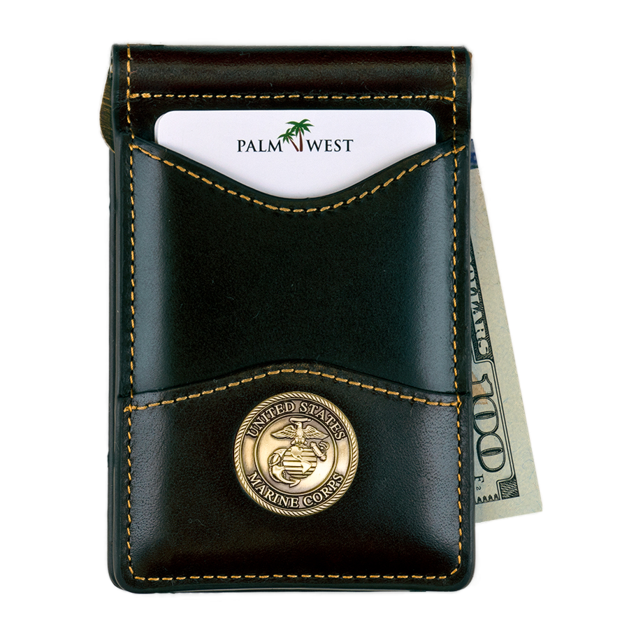 225MRFID Denver Money Clip - Black