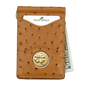 225MRFID Denver Money Clip - Ostrich Print