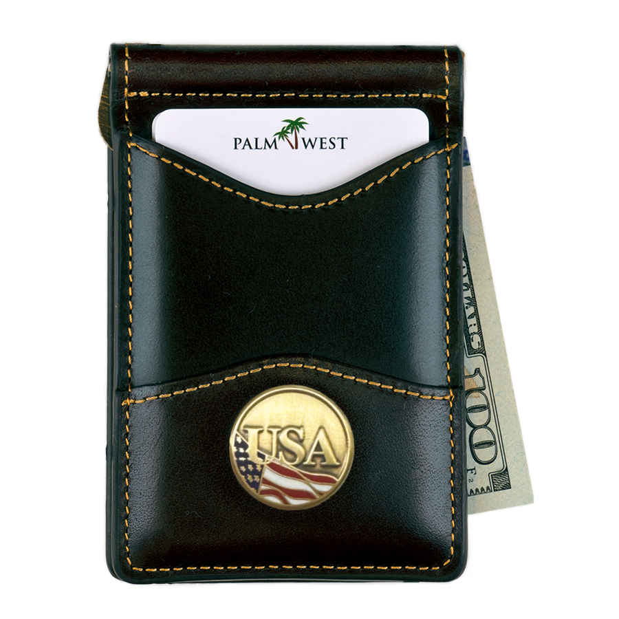 225MRFID Denver Money Clip - Black