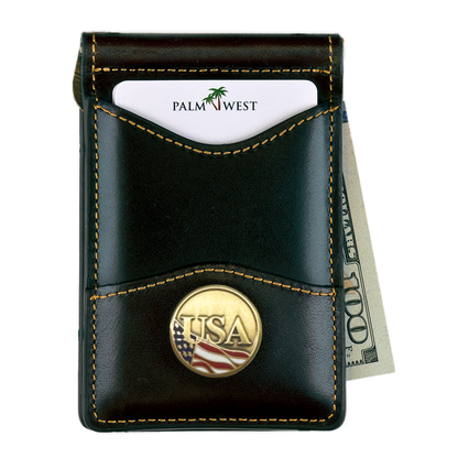 225MRFID Denver Money Clip - Black