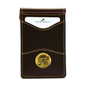 225MRFID Denver Money Clip - Dark Brown