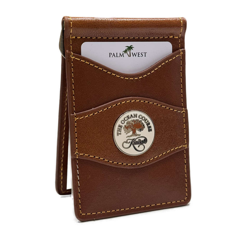 Club Ball Marker Money Clip, Saddle