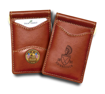 225MRFID Denver Money Clip - Saddle Tan (250th Edition)