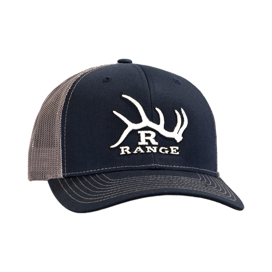 R Range Ball Cap Blue/Gray