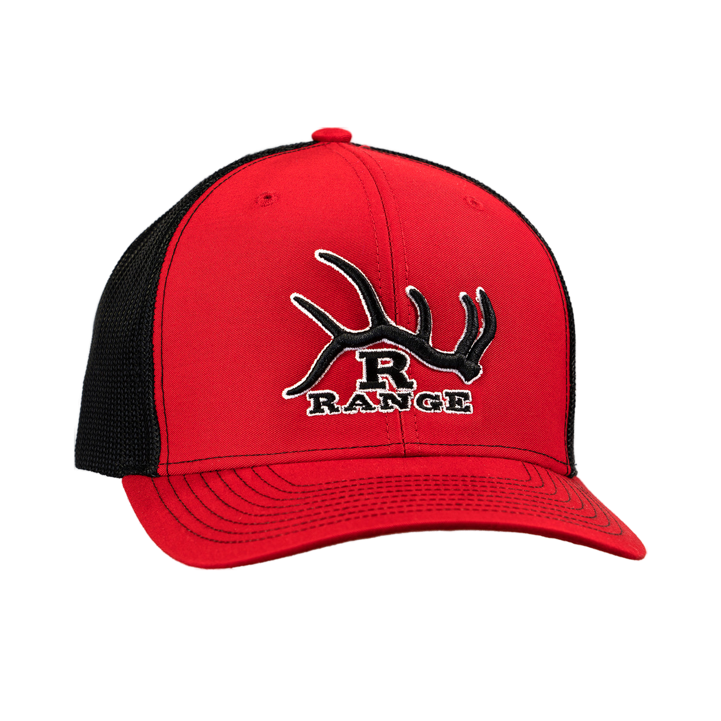 R Range Ball Cap Red/Black