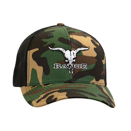 R Range Ball Cap Camo/Black