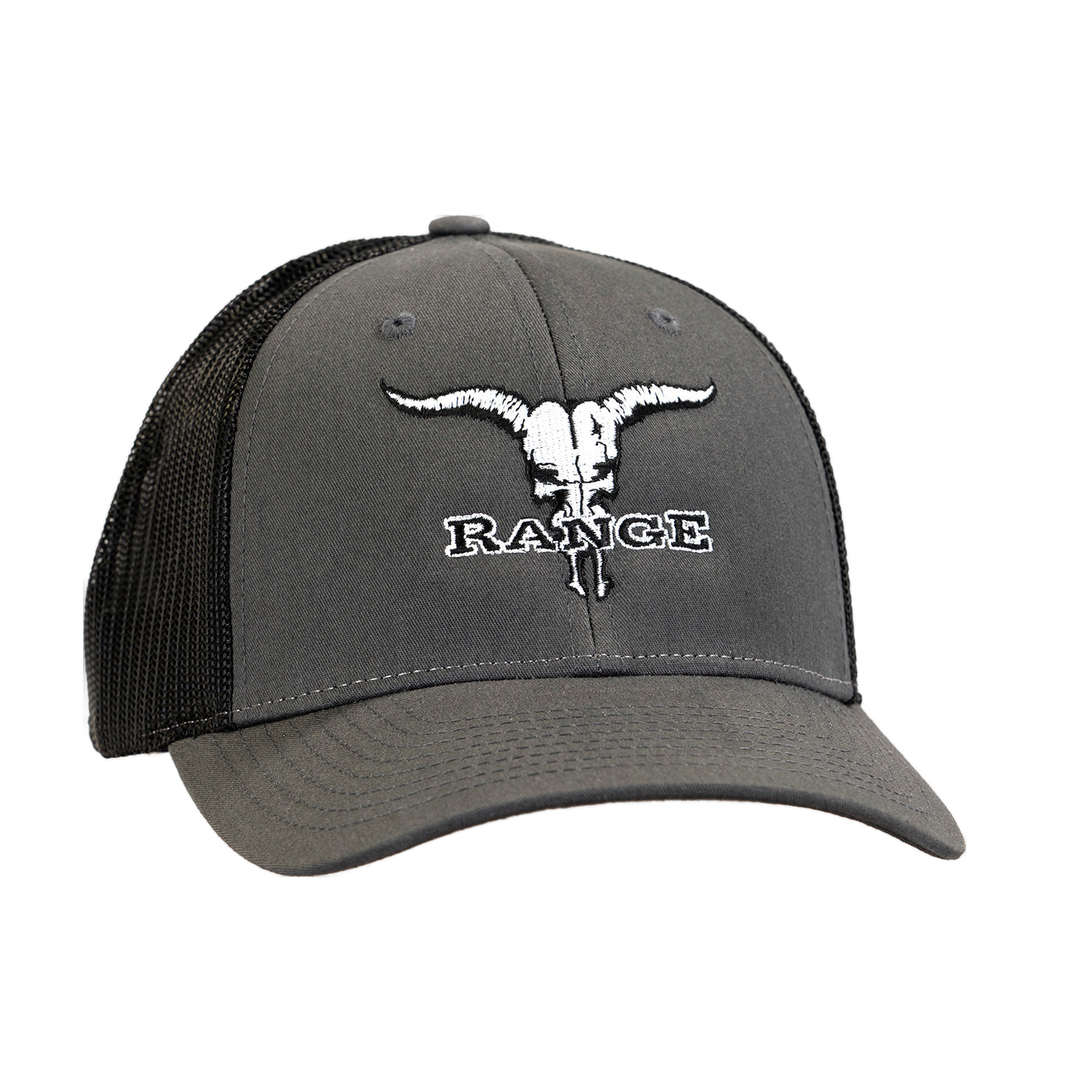 R Range Ball Cap Gray/Black