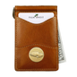 225MRFID Denver Money Clip - Saddle Tan
