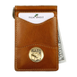 225MRFID Denver Money Clip - Saddle Tan
