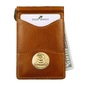 225MRFID Denver Money Clip - Saddle Tan