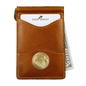 225MRFID Denver Money Clip - Saddle Tan