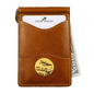 225MRFID Denver Money Clip - Saddle Tan