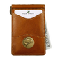 225MRFID Denver Money Clip - Saddle Tan