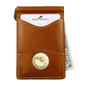 225MRFID Denver Money Clip - Saddle Tan