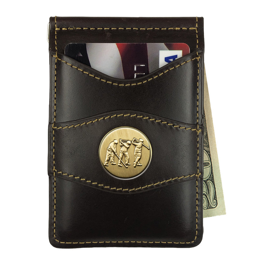 266MRFID Dodge Brown (Wire Clip Bill Holder)